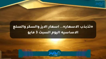 «تذبذب الأسعار».. أسعار الأرز والسكر والسلع الأساسية اليوم السبت 3 مايو